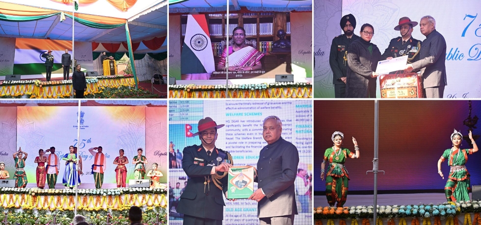 Celebration of 75th Republic Day of India